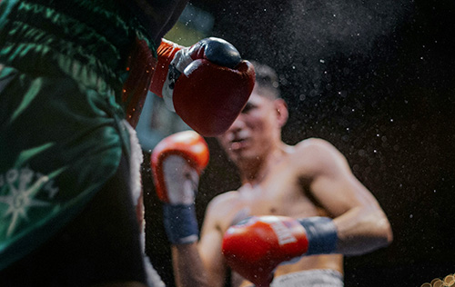 boxers in a boxing ring